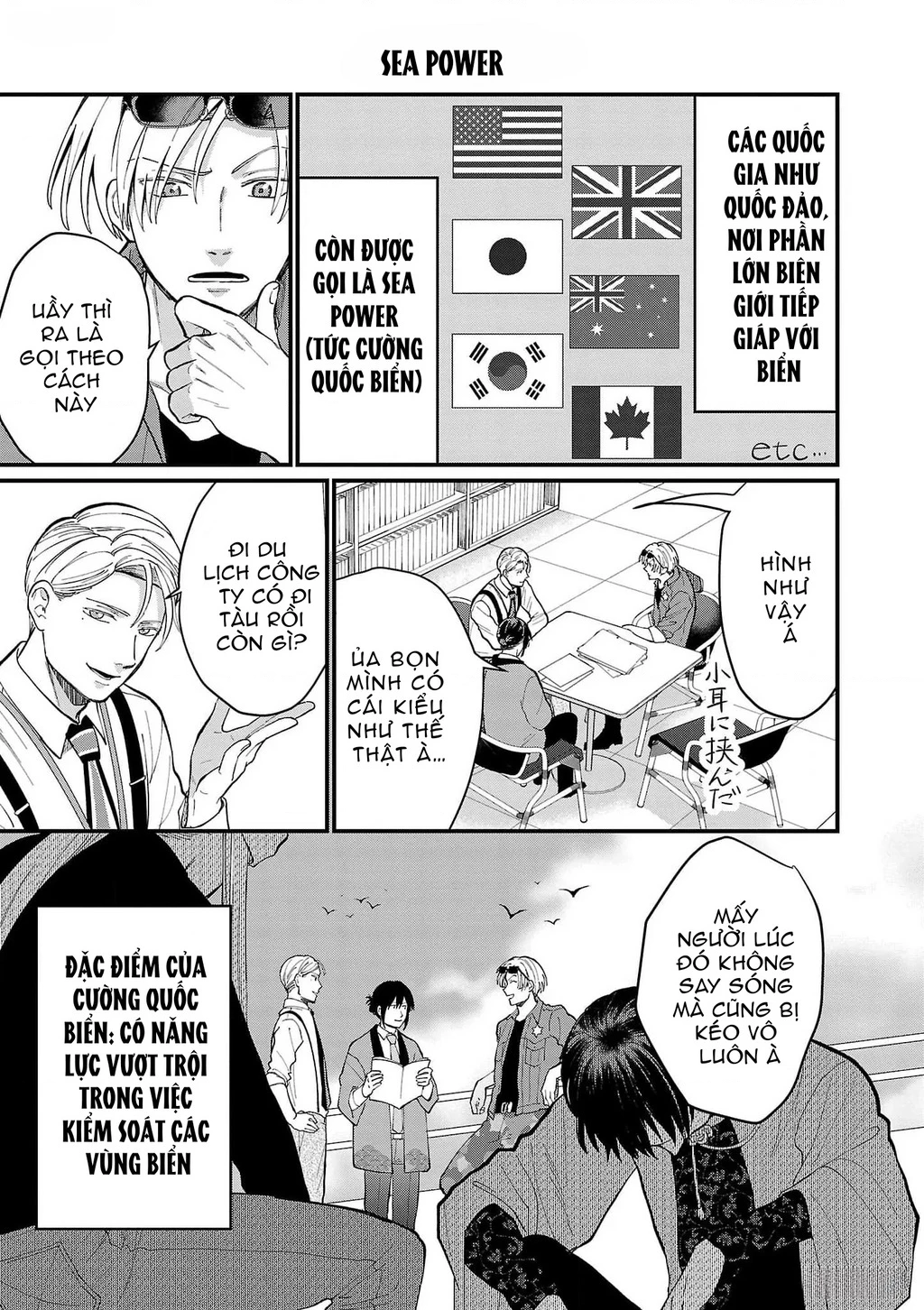Khi trai đẹp là quốc gia - Chiseigaku Boys Chapter 7 - 3
