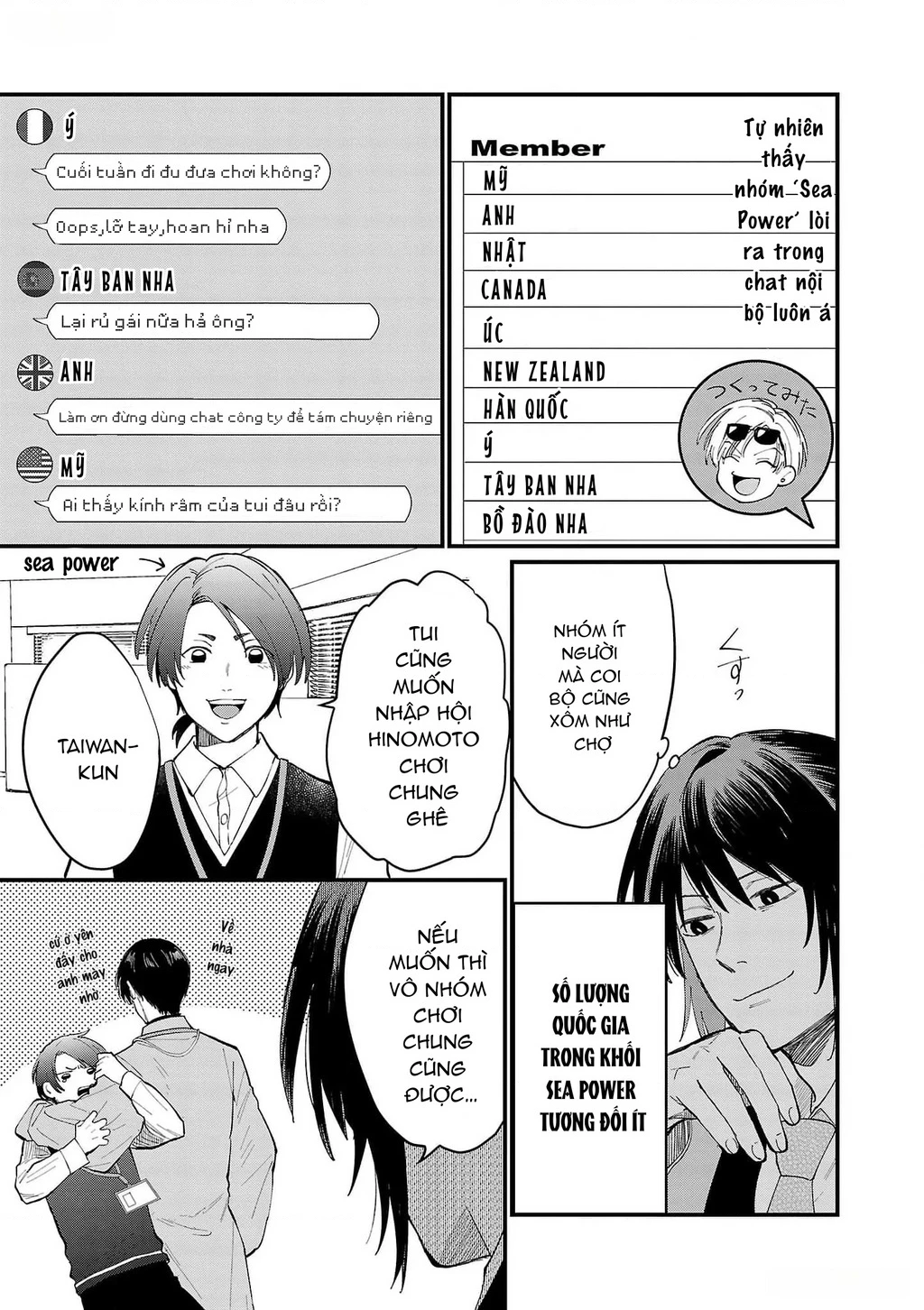 Khi trai đẹp là quốc gia - Chiseigaku Boys Chapter 7 - 5