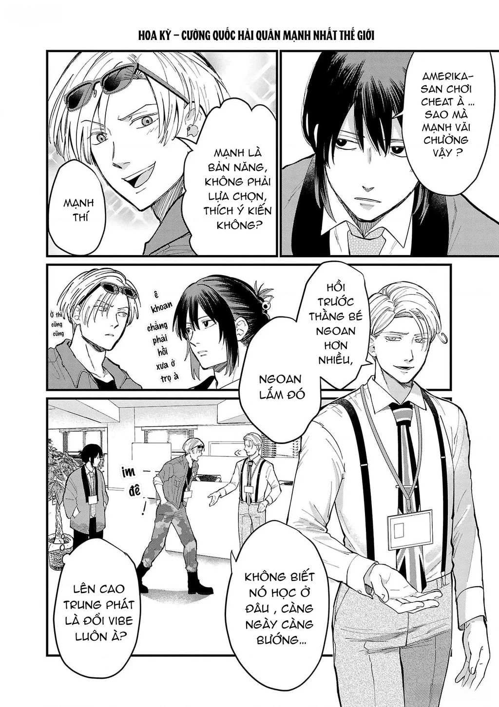 Khi trai đẹp là quốc gia - Chiseigaku Boys Chapter 7 - 10