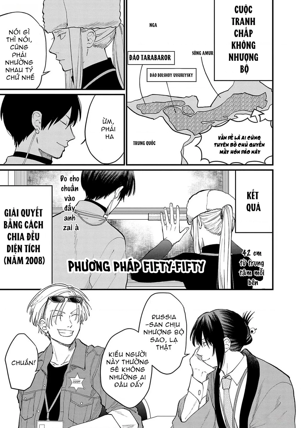 Khi trai đẹp là quốc gia - Chiseigaku Boys Chapter 8 - 9