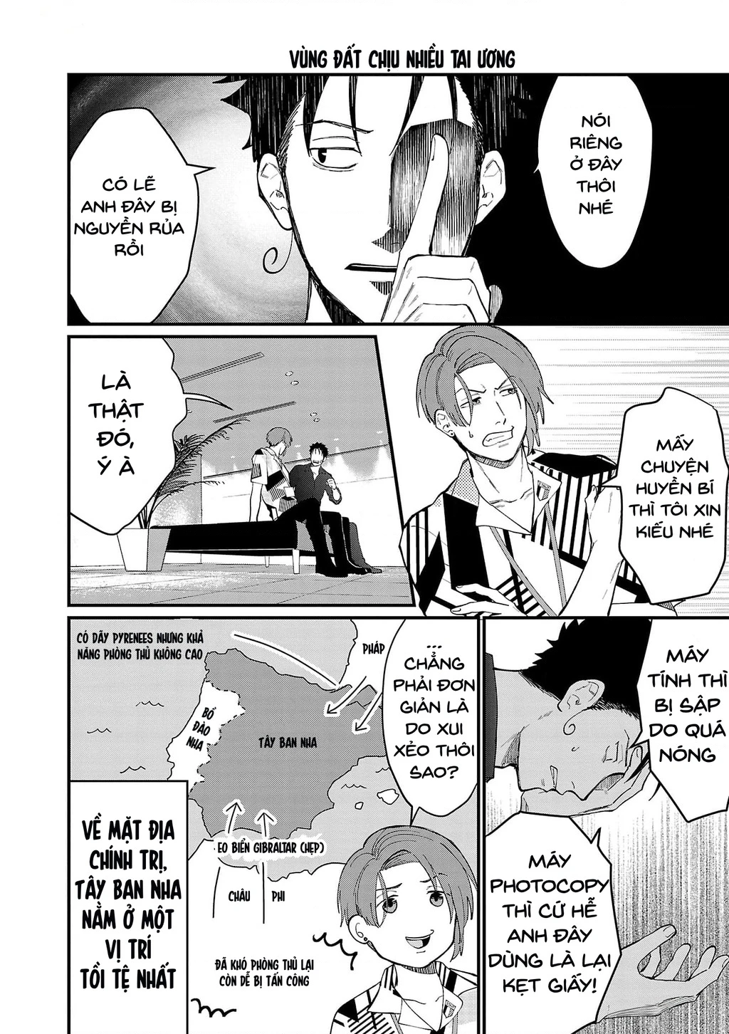 Khi trai đẹp là quốc gia - Chiseigaku Boys Chapter 12 - 4