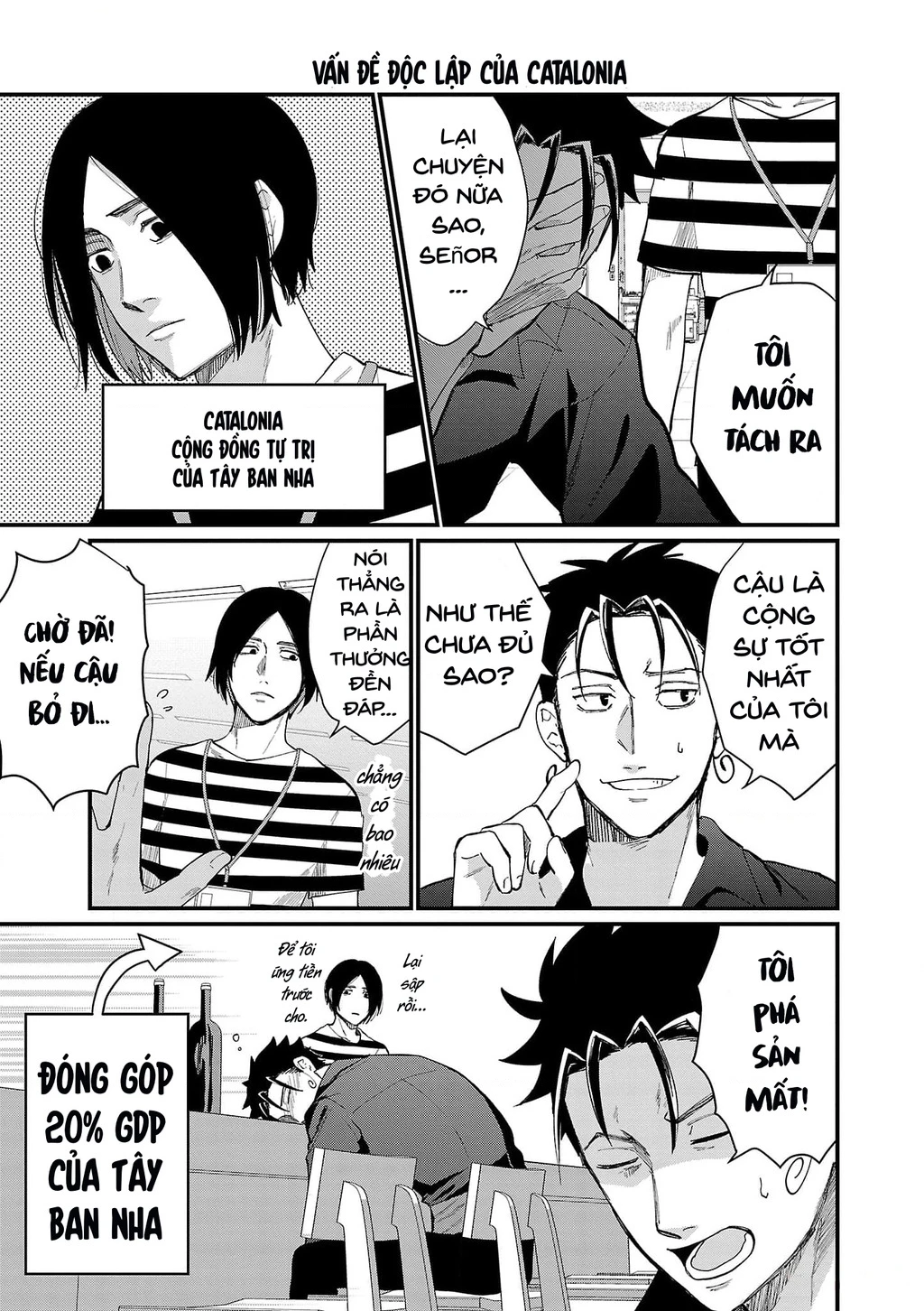 Khi trai đẹp là quốc gia - Chiseigaku Boys Chapter 12 - 8
