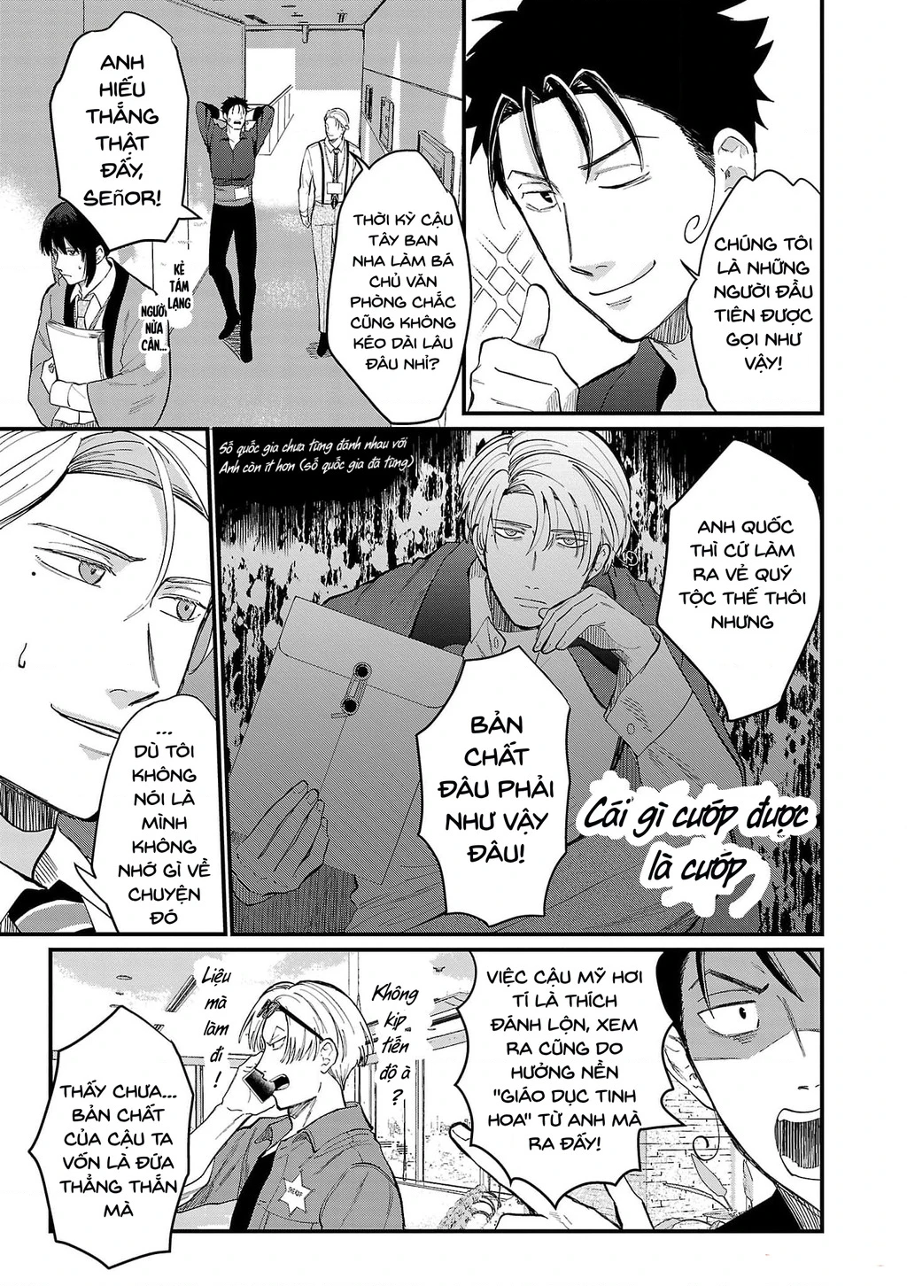 Khi trai đẹp là quốc gia - Chiseigaku Boys Chapter 12 - 12