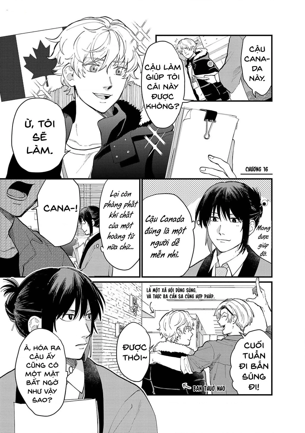 Khi trai đẹp là quốc gia - Chiseigaku Boys Chapter - 1
