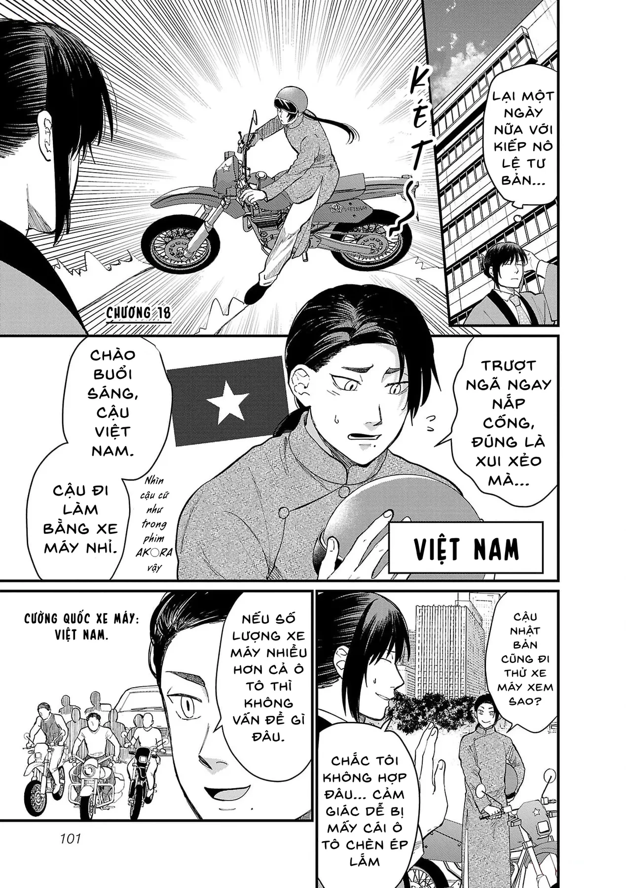 Khi trai đẹp là quốc gia - Chiseigaku Boys Chapter  18 - 3