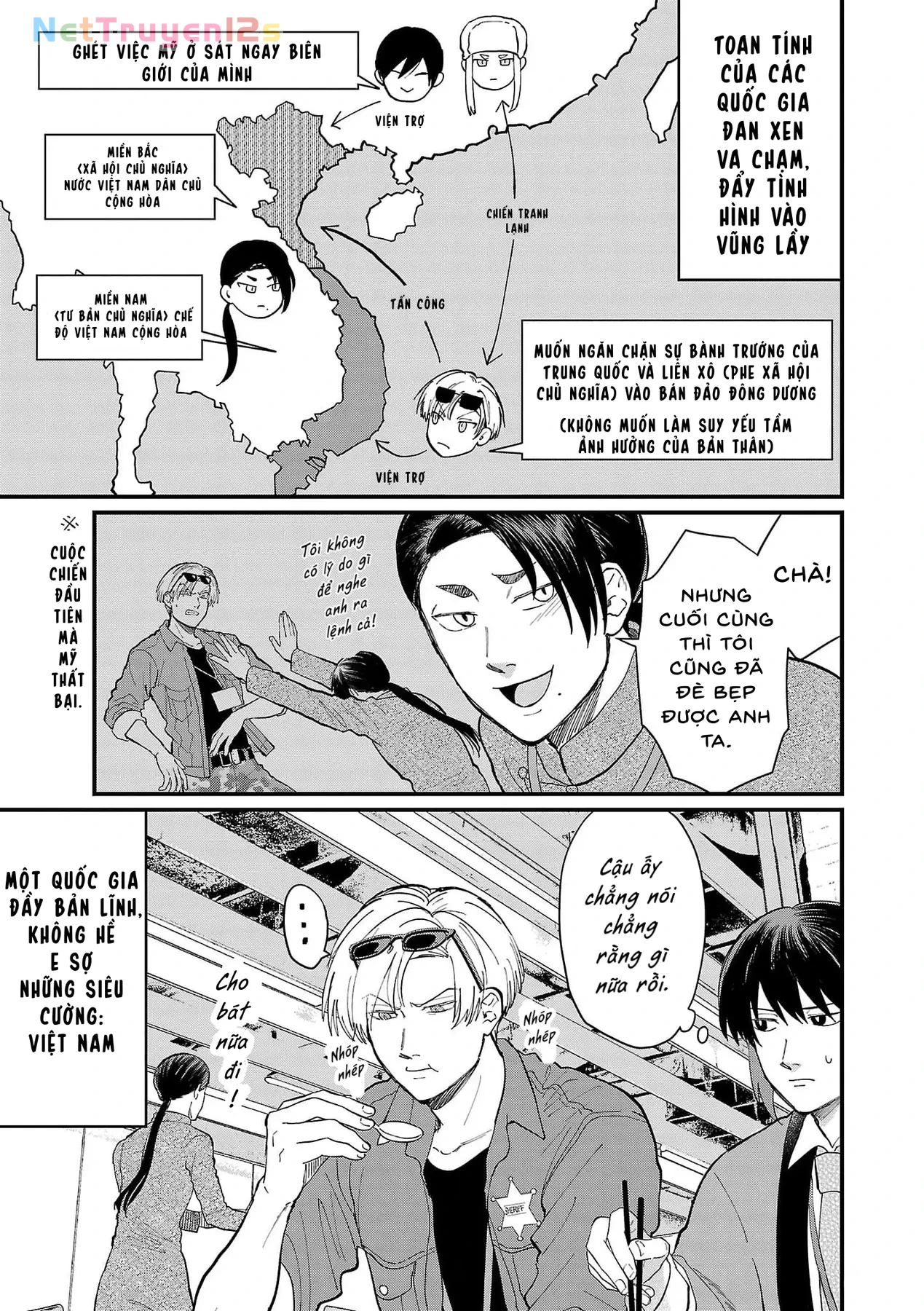 Khi trai đẹp là quốc gia - Chiseigaku Boys Chapter  18 - 9
