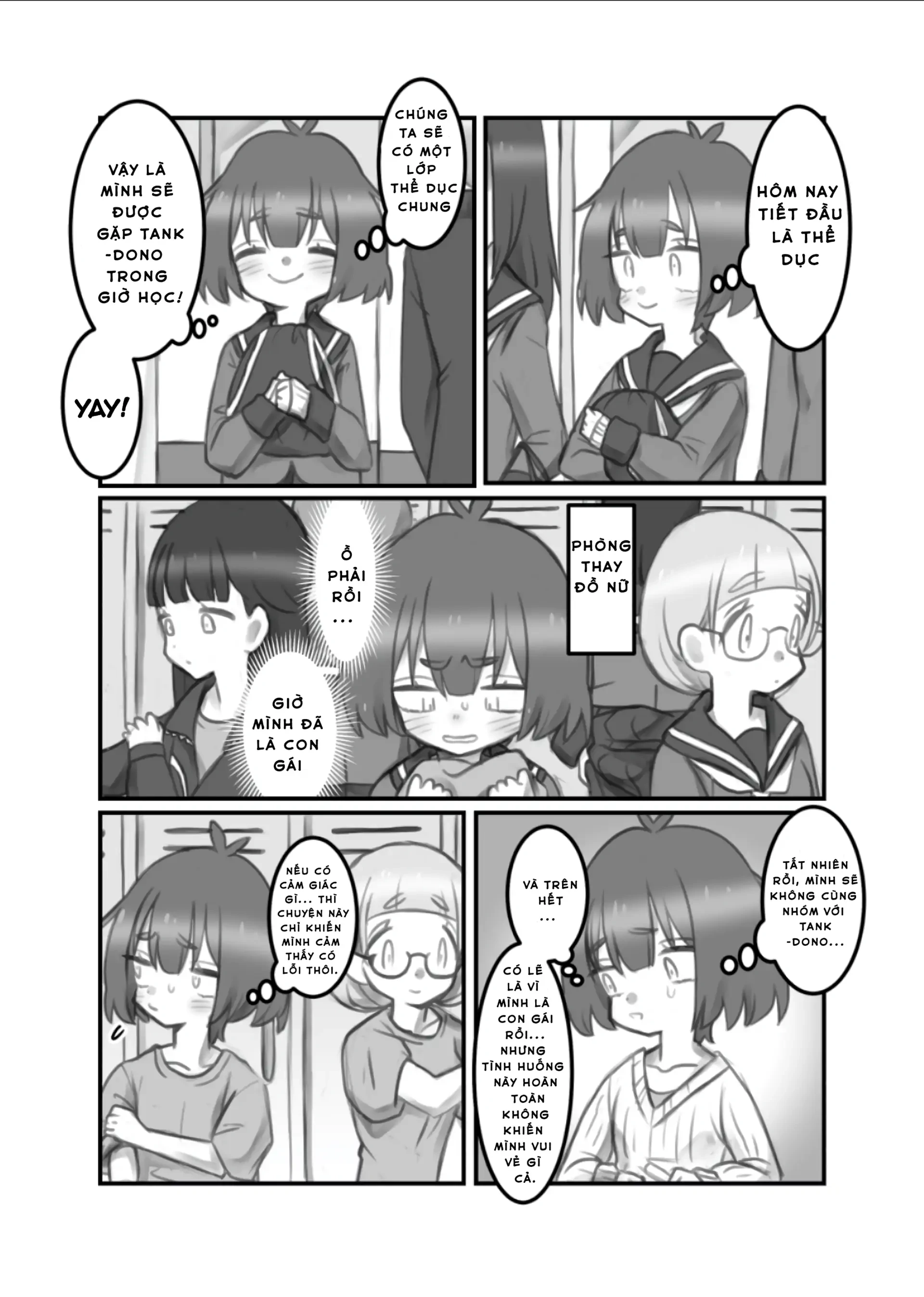 Tôi chưa bao giờ nghĩ mình sẽ trở thành con gái Chapter 11 - 1