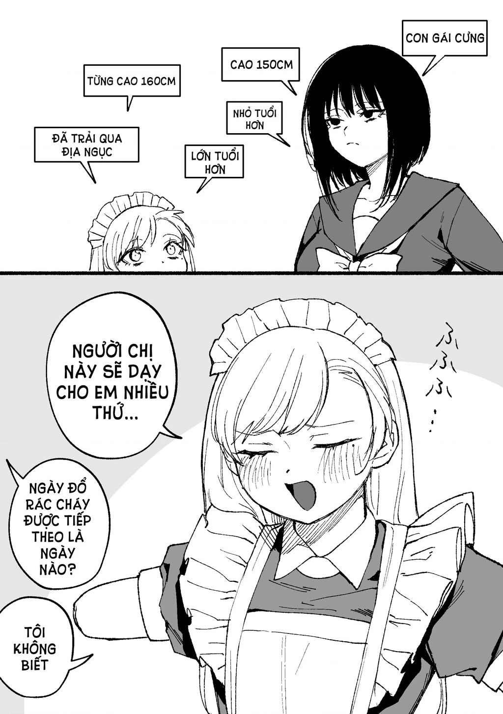 Hầu gái bất tài và cô chủ bất ổn Chapter 18.02 - 2