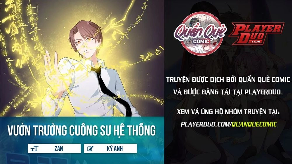 Vườn Trường Cuồng Sư Hệ Thống Chapter 10 - 1