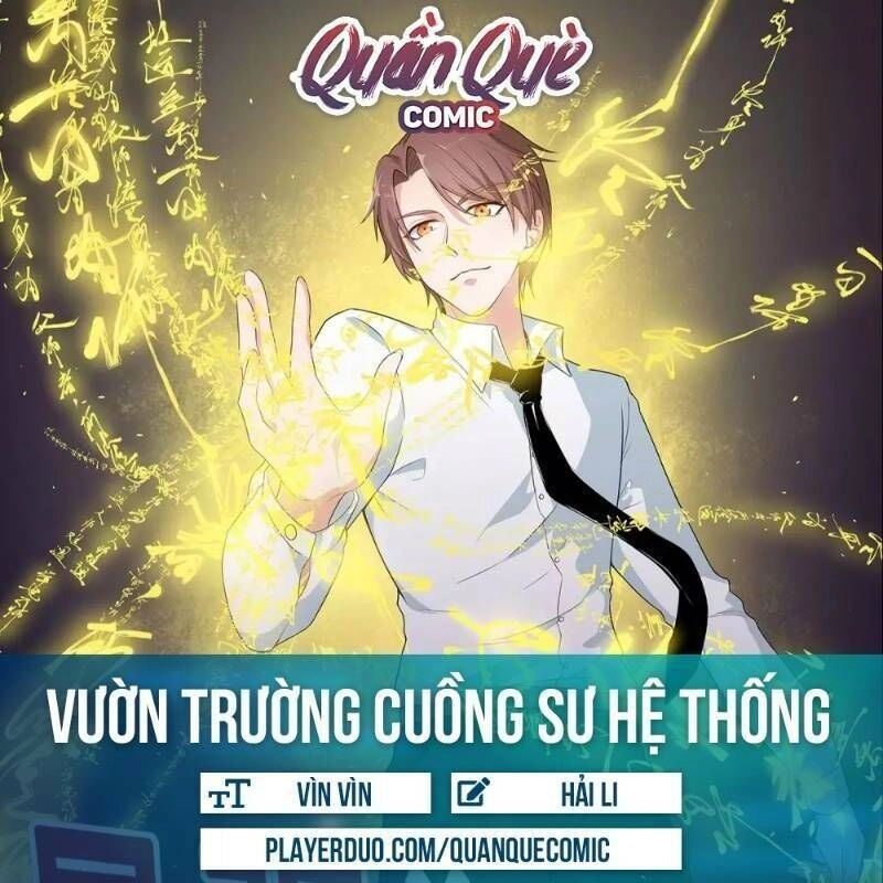 Vườn Trường Cuồng Sư Hệ Thống Chapter 90 - 1