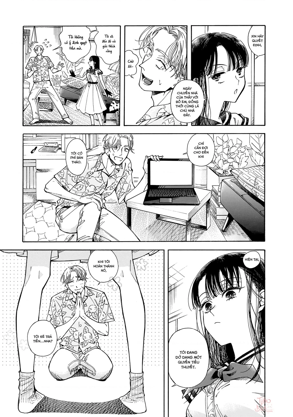 Sensei, tháng này có ổn không ạ? Chapter 0 - 16