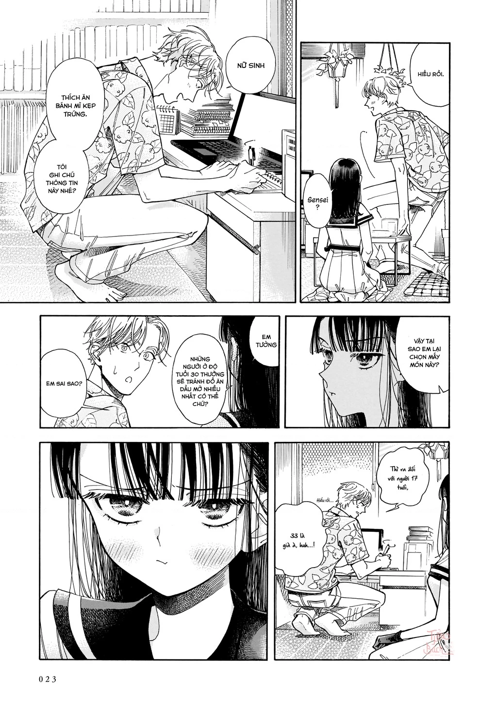 Sensei, tháng này có ổn không ạ? Chapter 0 - 22