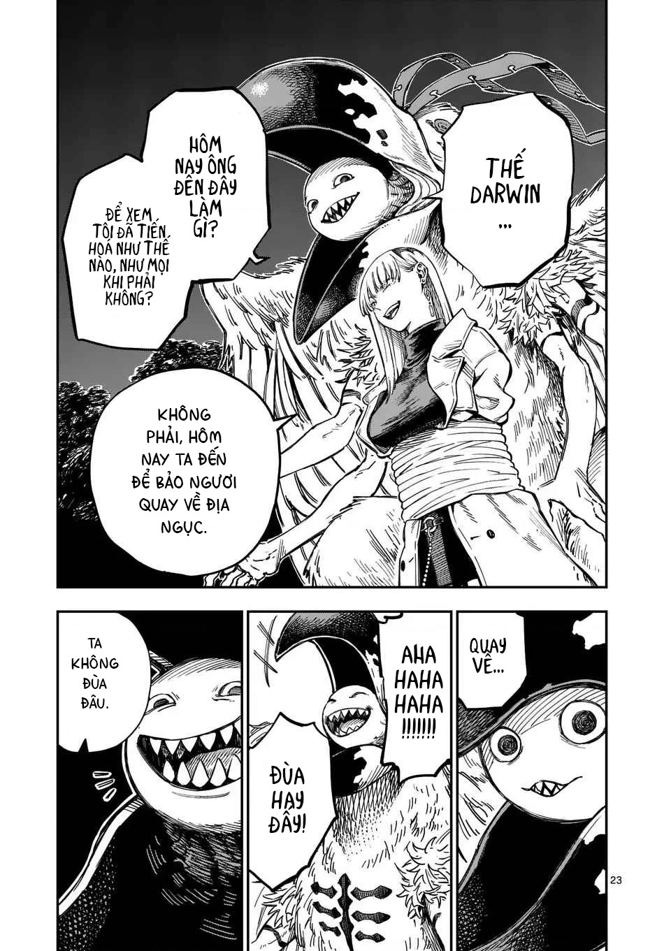 Đại tội của Darwin Chapter 1 - 24