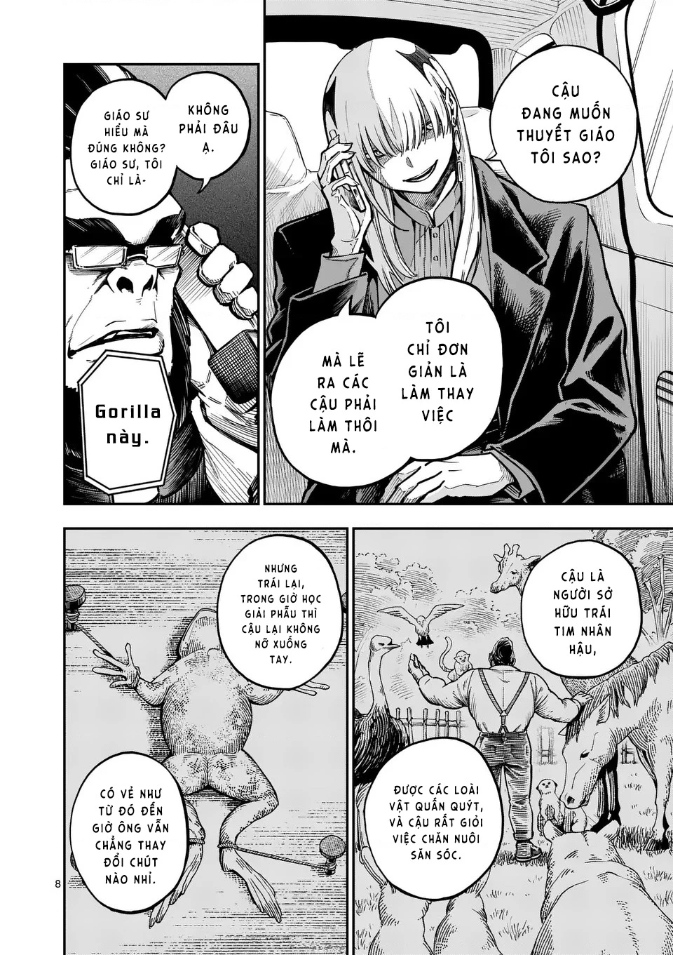 Đại tội của Darwin Chapter 8 - 9