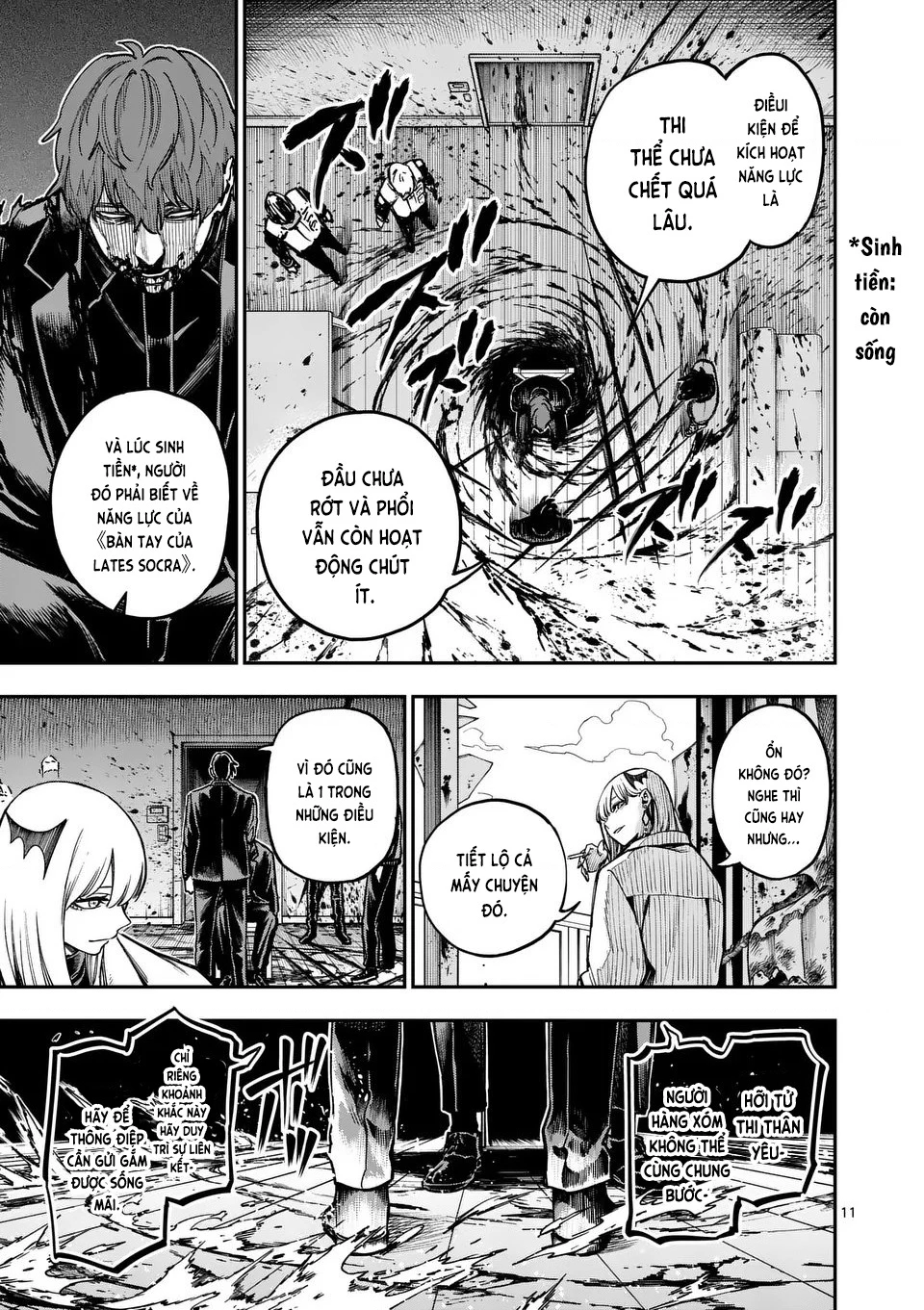 Đại tội của Darwin Chapter 11 - 12