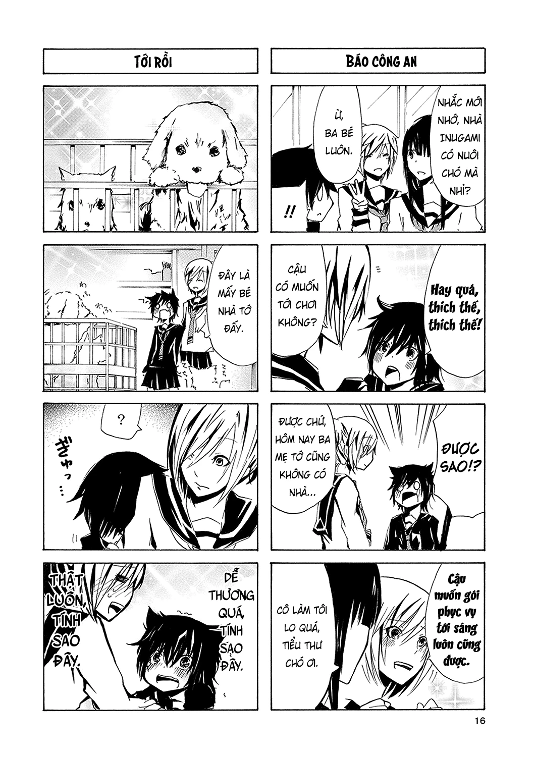 Inugami-San To Nekoyama-San Chapter 1 - 17