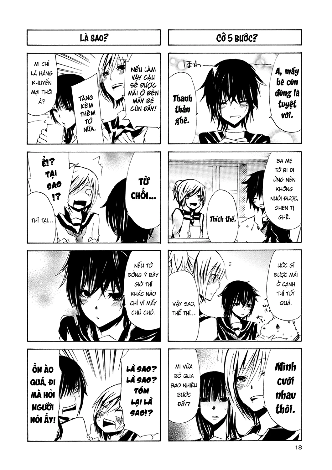 Inugami-San To Nekoyama-San Chapter 1 - 19