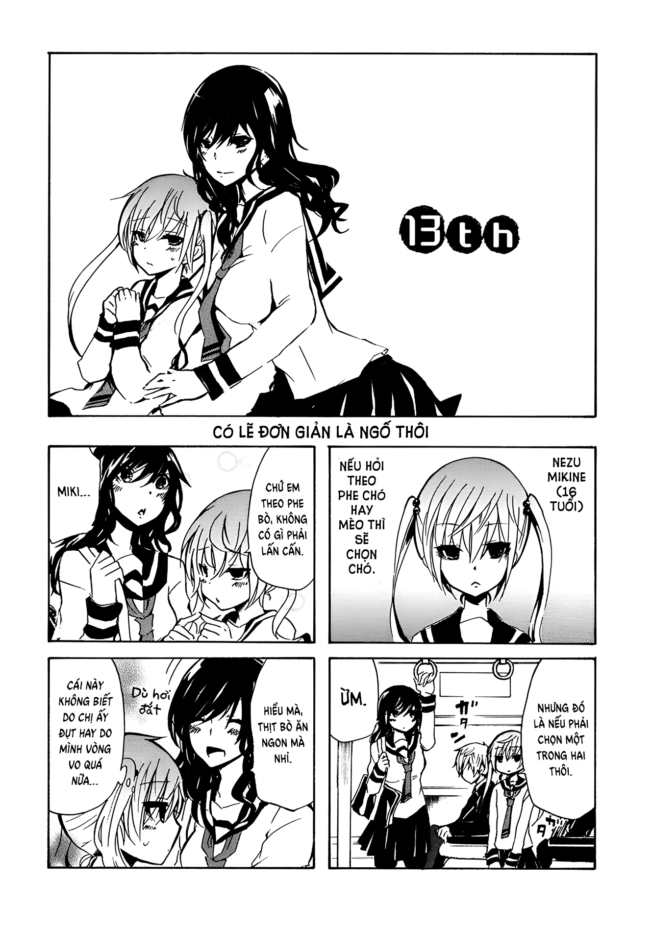 Inugami-San To Nekoyama-San Chapter 13 - 2