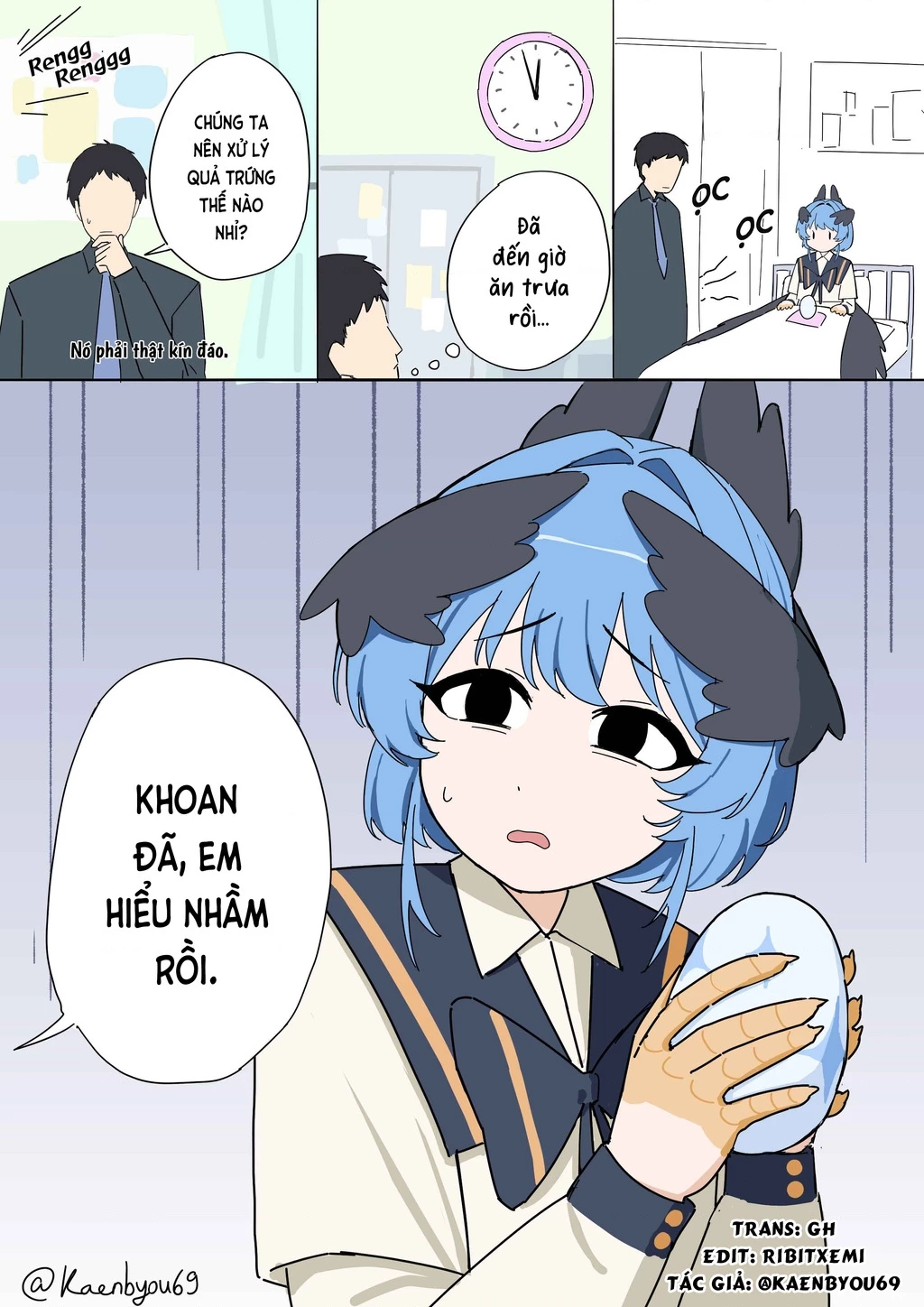 Nàng idol gặp vấn đề về trứng của mình Chapter 6 - 2