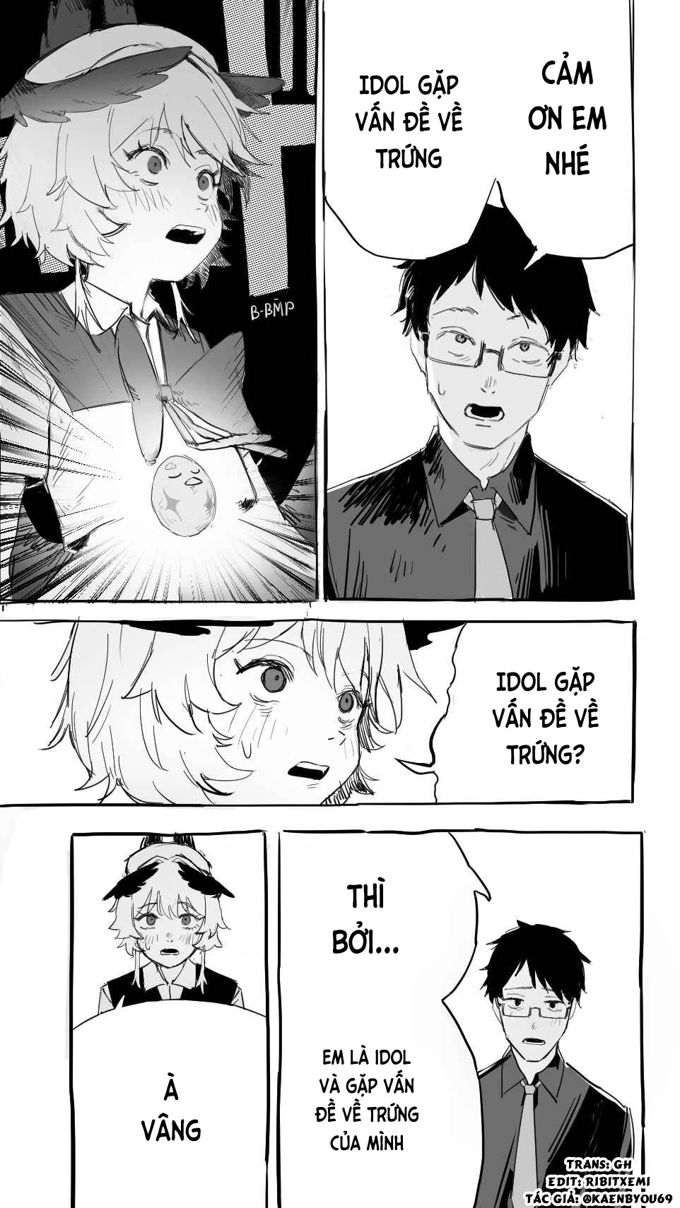 Nàng idol gặp vấn đề về trứng của mình  Chapter 29.35 - 6