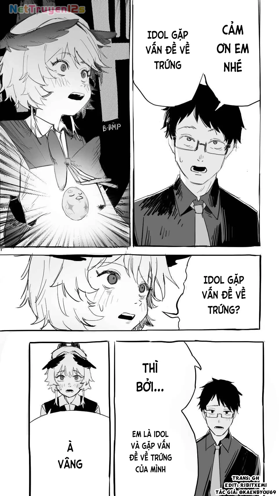 Nàng idol gặp vấn đề về trứng của mình  Chapter  32.2 - 2