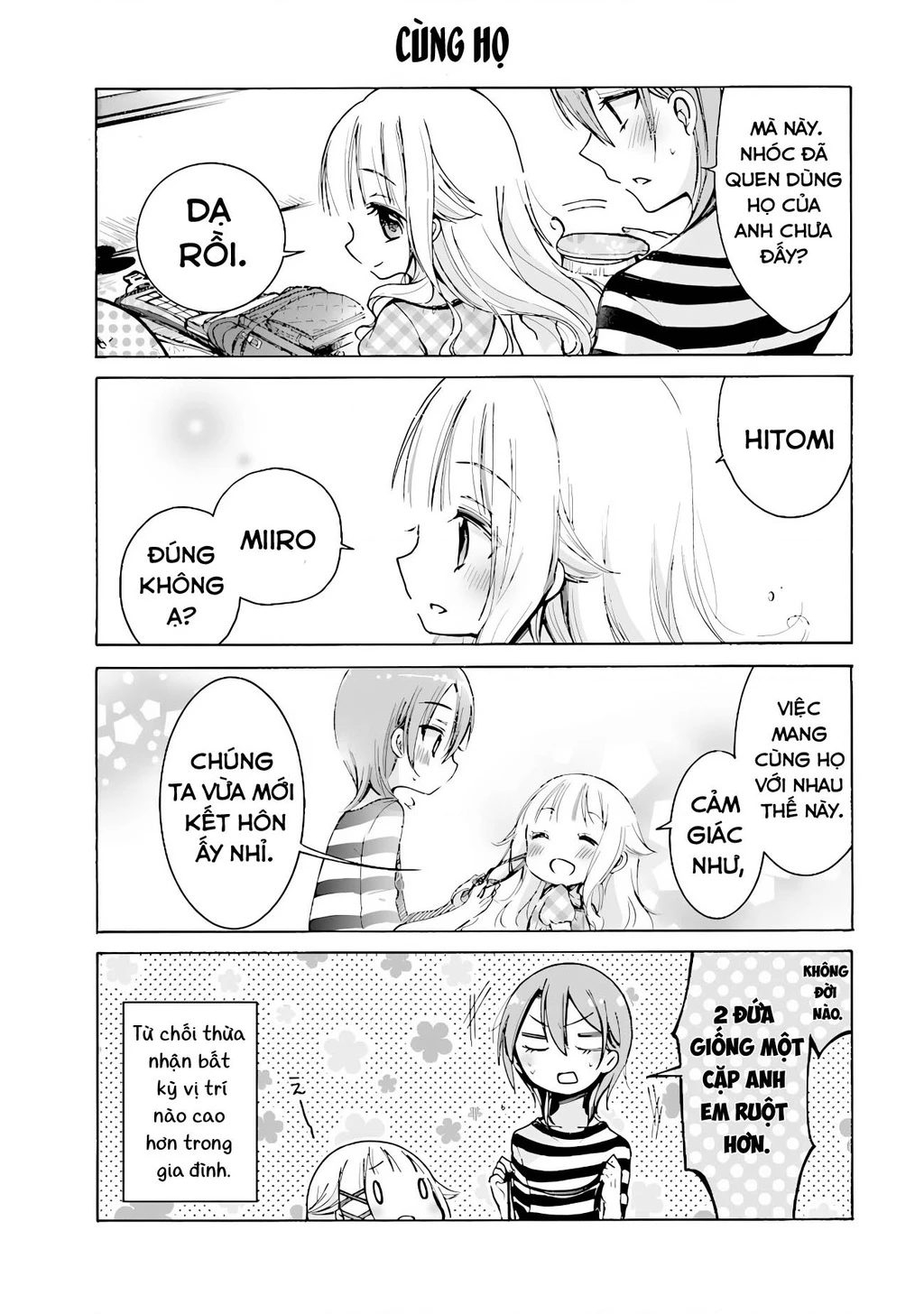 (Không che) Nè nè nghe em nói này nè Chapter 1 - 8