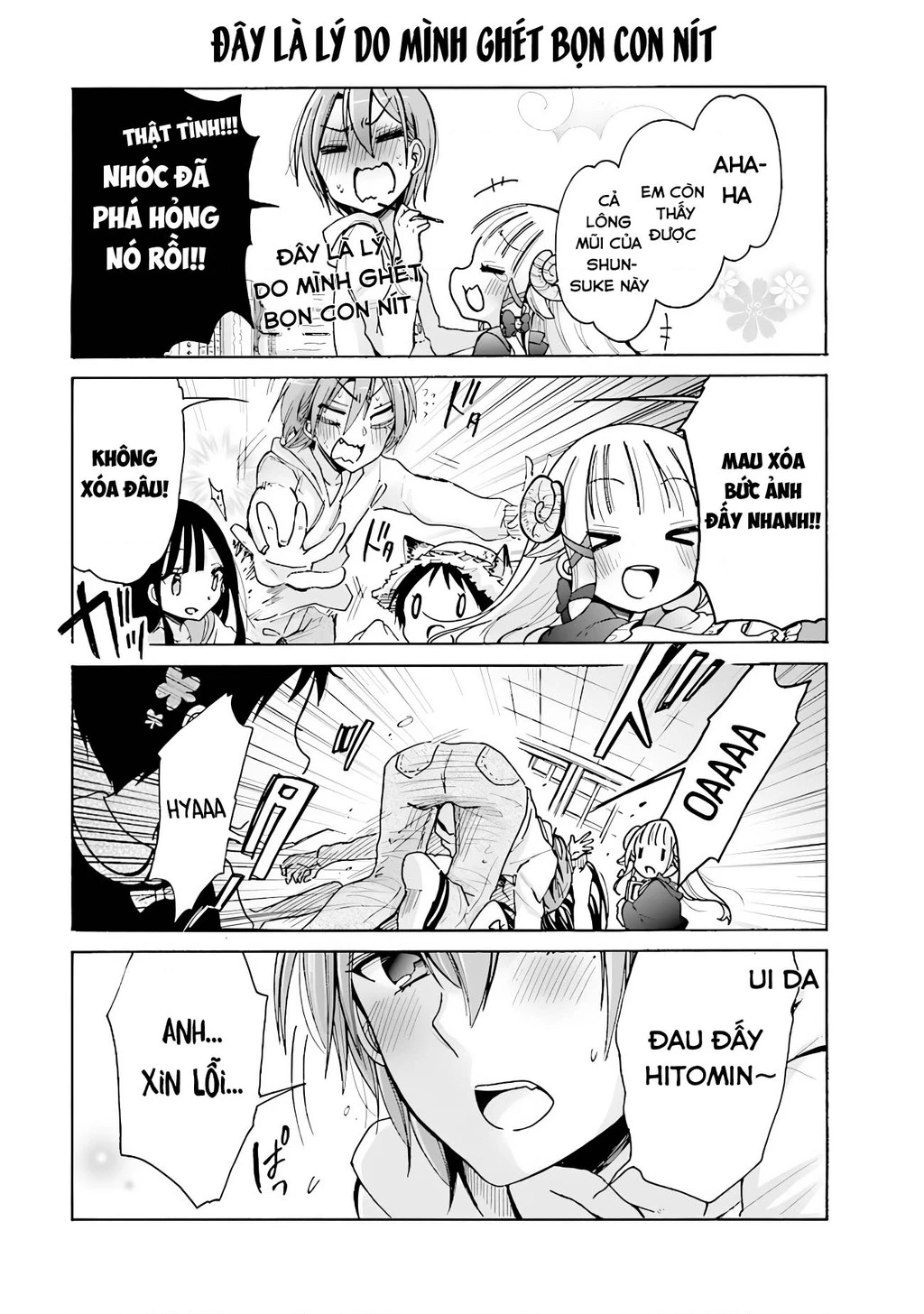 (Không che) Nè nè nghe em nói này nè Chapter 3 - 11