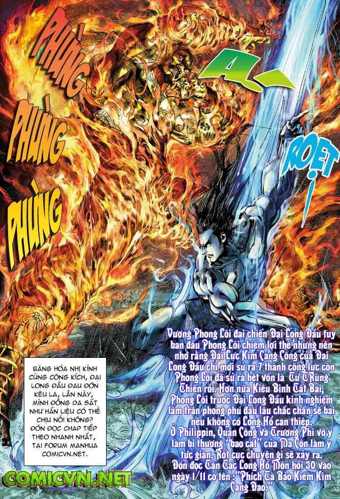 Long Hổ Môn Chapter 29 - 36