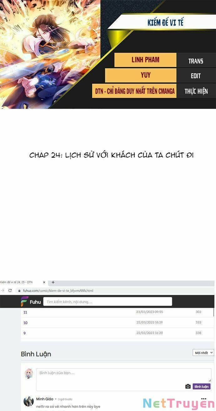 Kiếm Đế Vi Tế Chapter 25 - 1