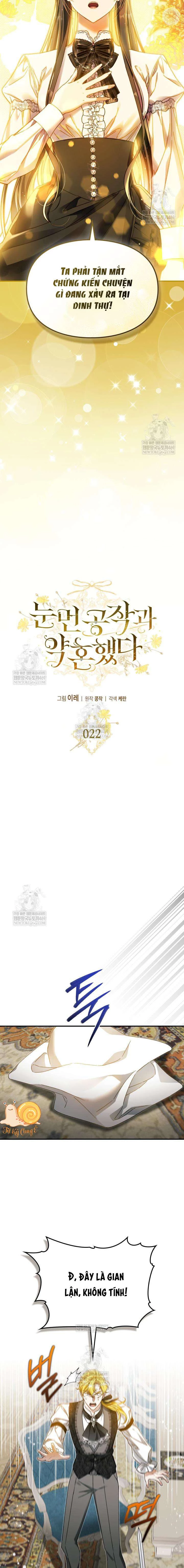 Tôi Đã Đính Hôn Với Vị Công Tước Mù. Chapter 22 - 3