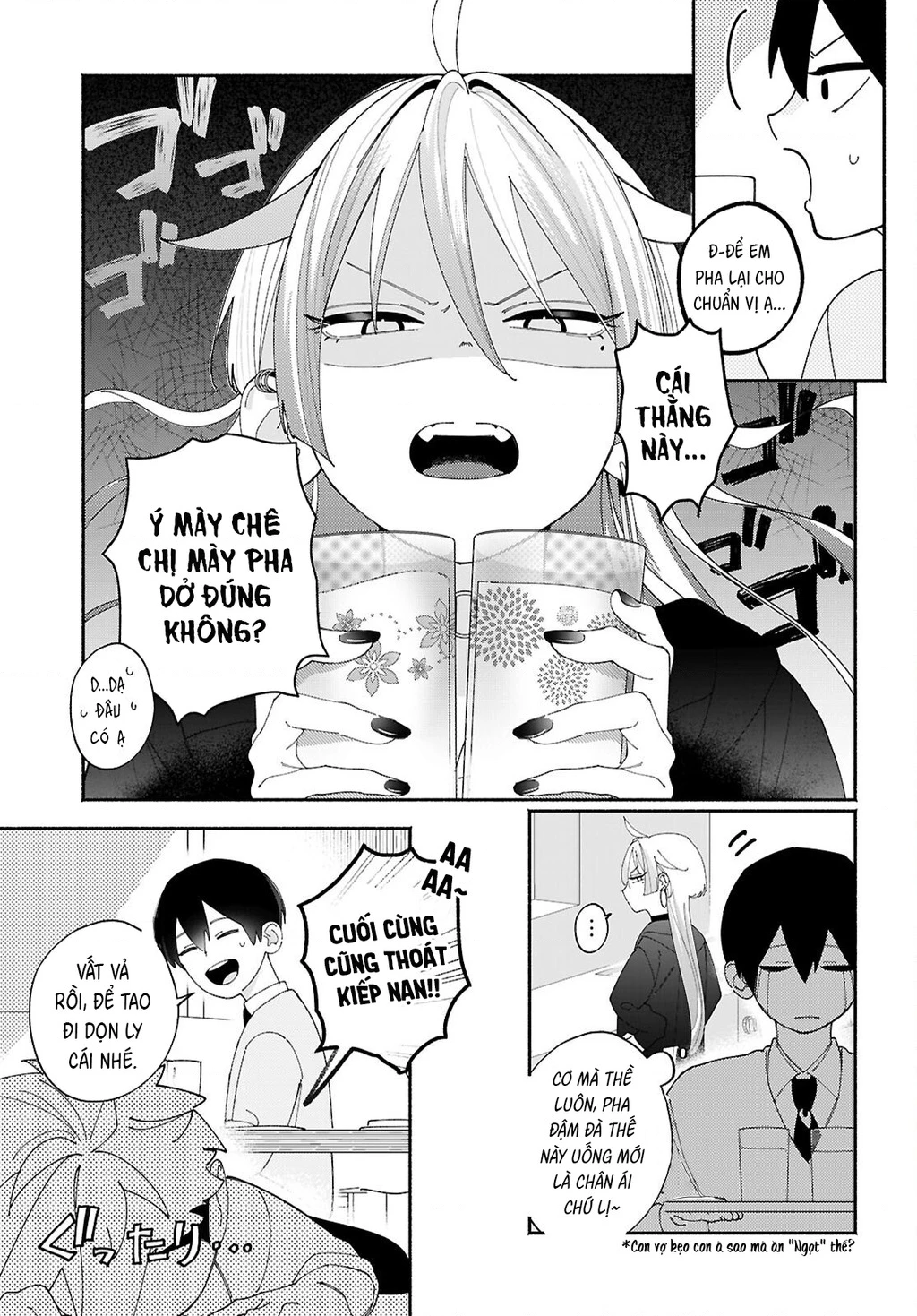 Chị gái của thằng bạn tôi nhìn thì hổ báo nhưng thật ra lại là người tốt Chapter 1 - 10