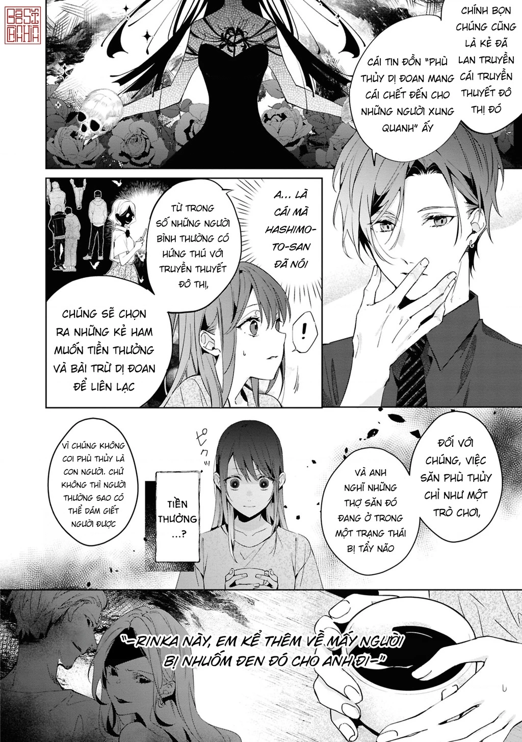 Tình yêu của phù thuỷ nở rộ trong hương hoa Chapter 3 - 14