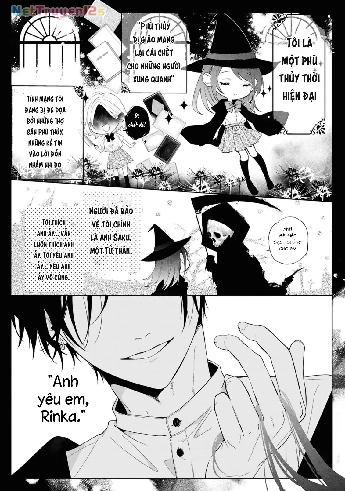 Tình yêu của phù thuỷ nở rộ trong hương hoa Chapter  6 - 5