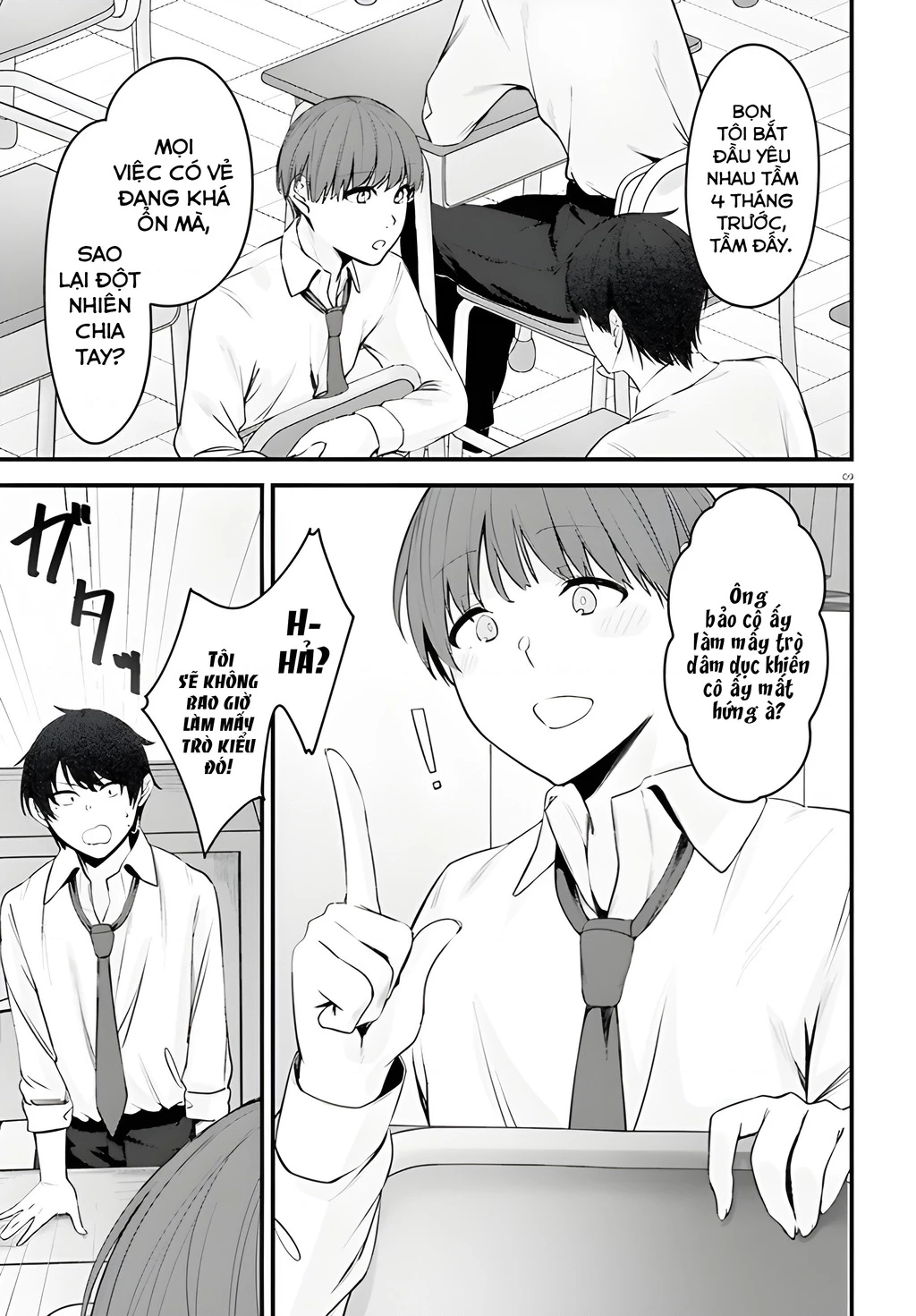 Cô nàng đẹp mã mà bạn gái tôi thích đang nhắm tới tôi Chapter 1 - 7