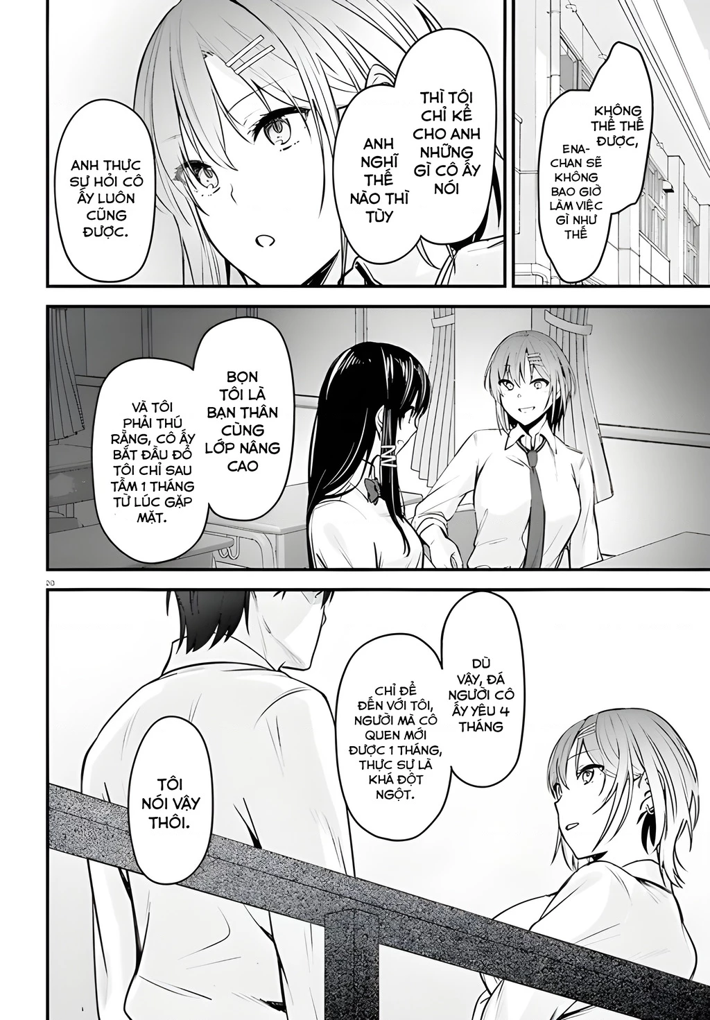 Cô nàng đẹp mã mà bạn gái tôi thích đang nhắm tới tôi Chapter 1 - 18