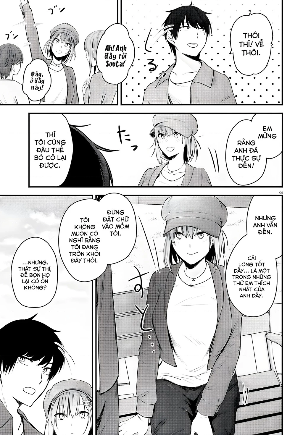 Cô nàng đẹp mã mà bạn gái tôi thích đang nhắm tới tôi Chapter 2 - 5