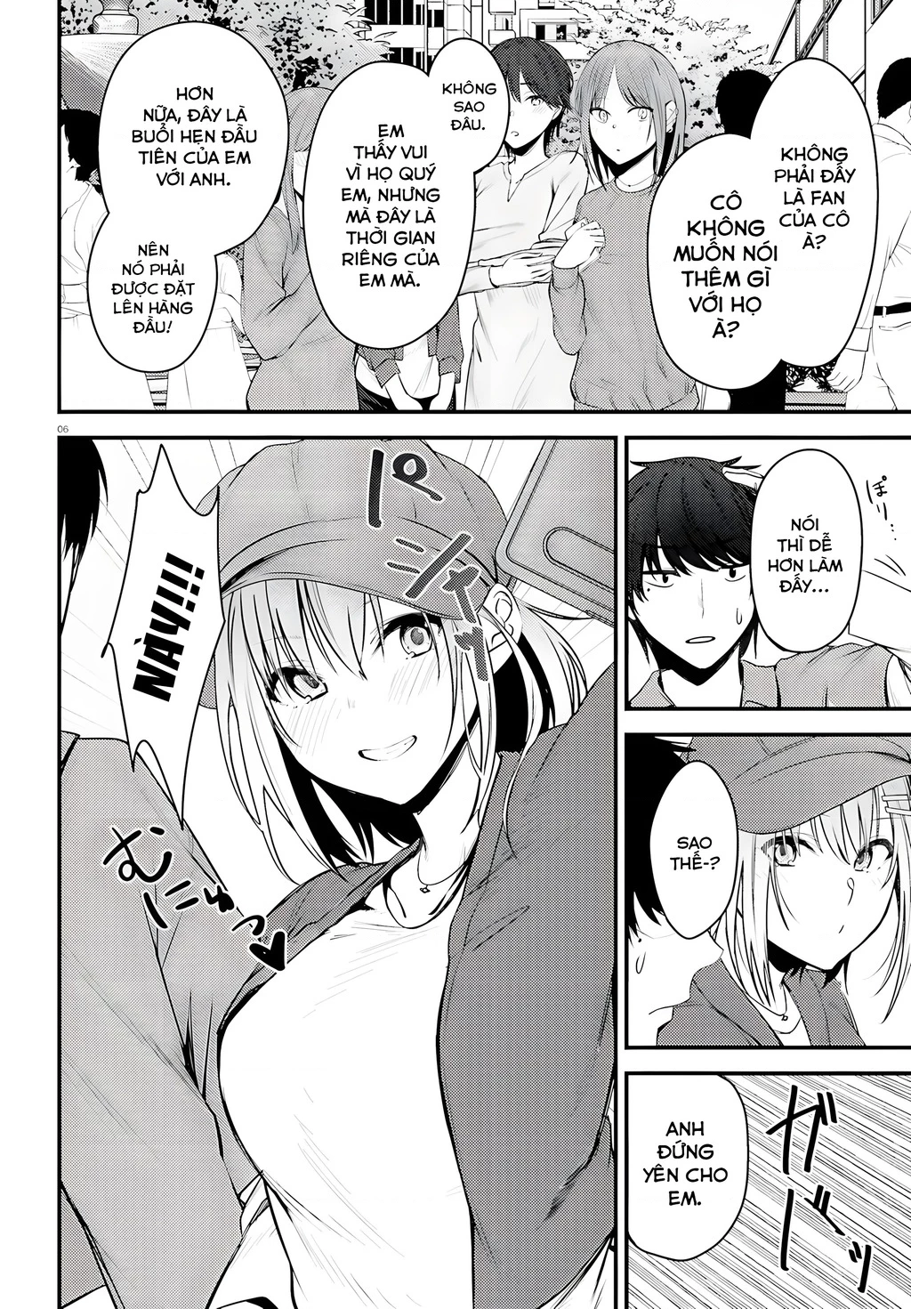 Cô nàng đẹp mã mà bạn gái tôi thích đang nhắm tới tôi Chapter 2 - 6