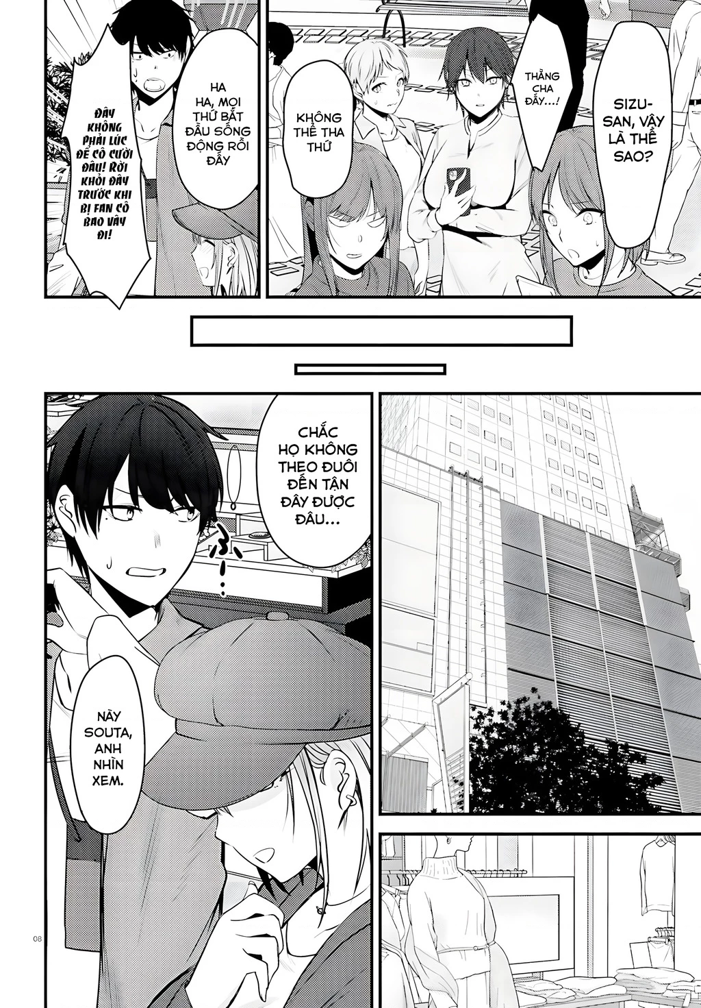 Cô nàng đẹp mã mà bạn gái tôi thích đang nhắm tới tôi Chapter 2 - 8