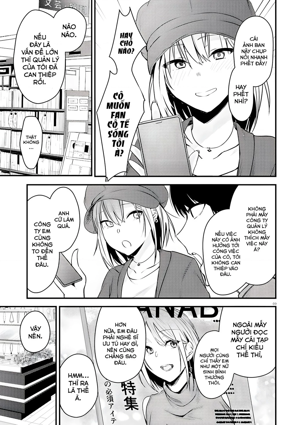 Cô nàng đẹp mã mà bạn gái tôi thích đang nhắm tới tôi Chapter 2 - 9