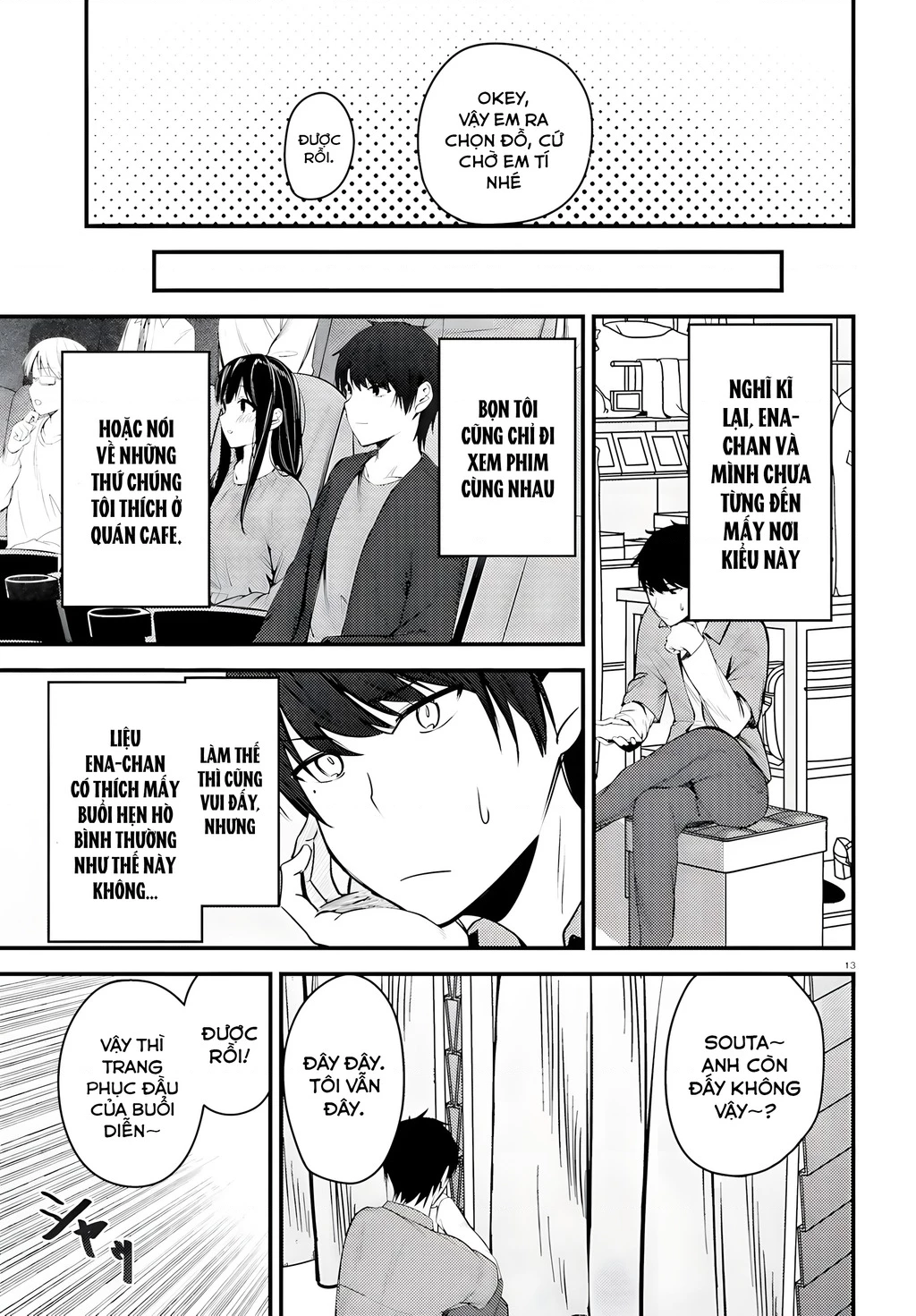 Cô nàng đẹp mã mà bạn gái tôi thích đang nhắm tới tôi Chapter 2 - 13