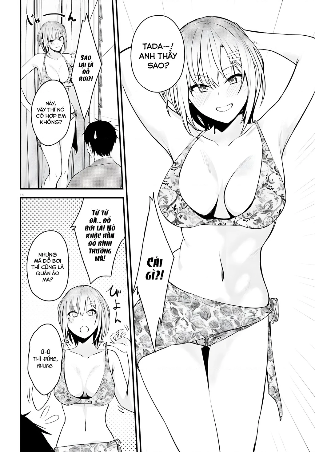 Cô nàng đẹp mã mà bạn gái tôi thích đang nhắm tới tôi Chapter 2 - 14