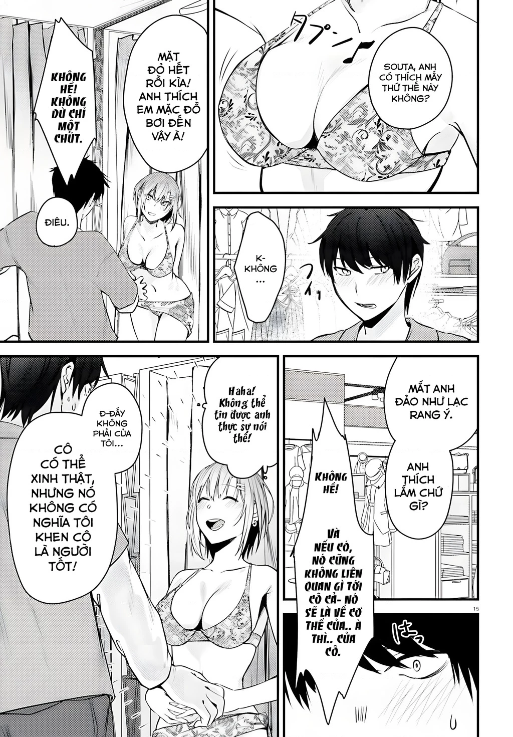 Cô nàng đẹp mã mà bạn gái tôi thích đang nhắm tới tôi Chapter 2 - 15