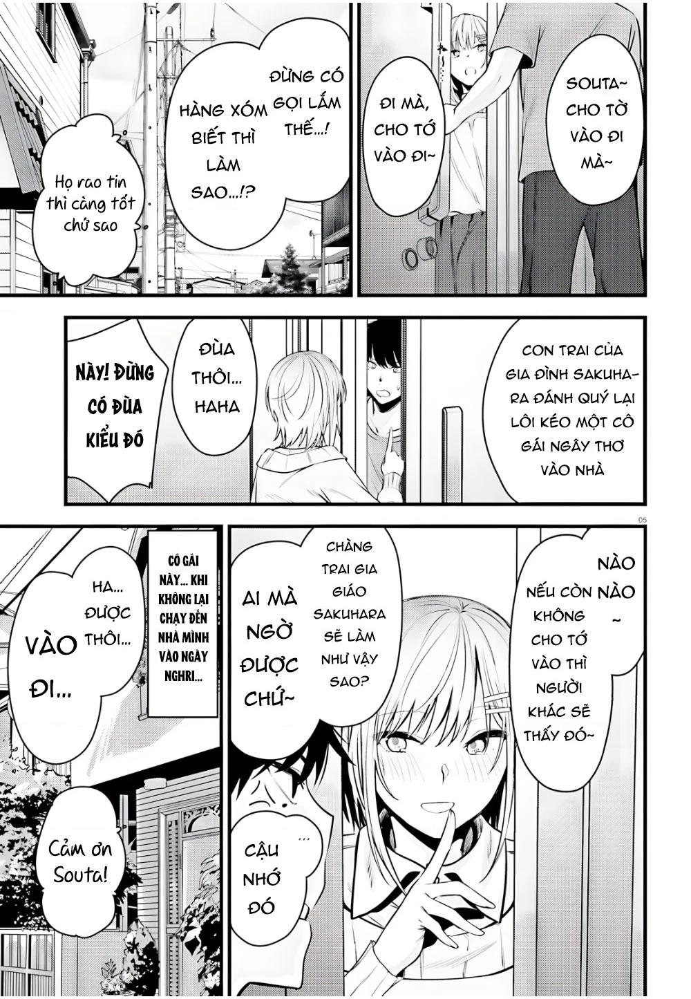 Cô nàng đẹp mã mà bạn gái tôi thích đang nhắm tới tôi Chapter 4 - 5