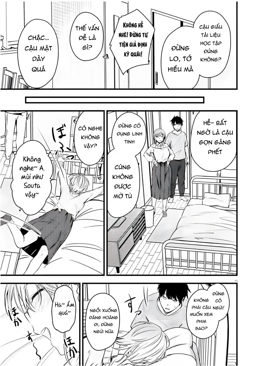 Cô nàng đẹp mã mà bạn gái tôi thích đang nhắm tới tôi Chapter 4 - 15