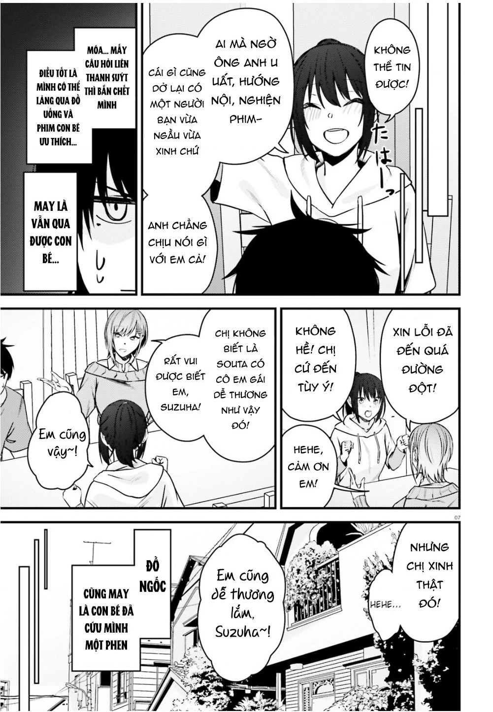 Cô nàng đẹp mã mà bạn gái tôi thích đang nhắm tới tôi Chapter 5 - 7