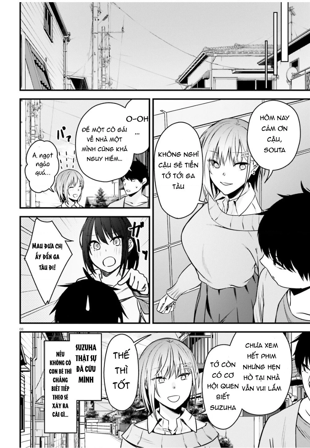 Cô nàng đẹp mã mà bạn gái tôi thích đang nhắm tới tôi Chapter 5 - 8