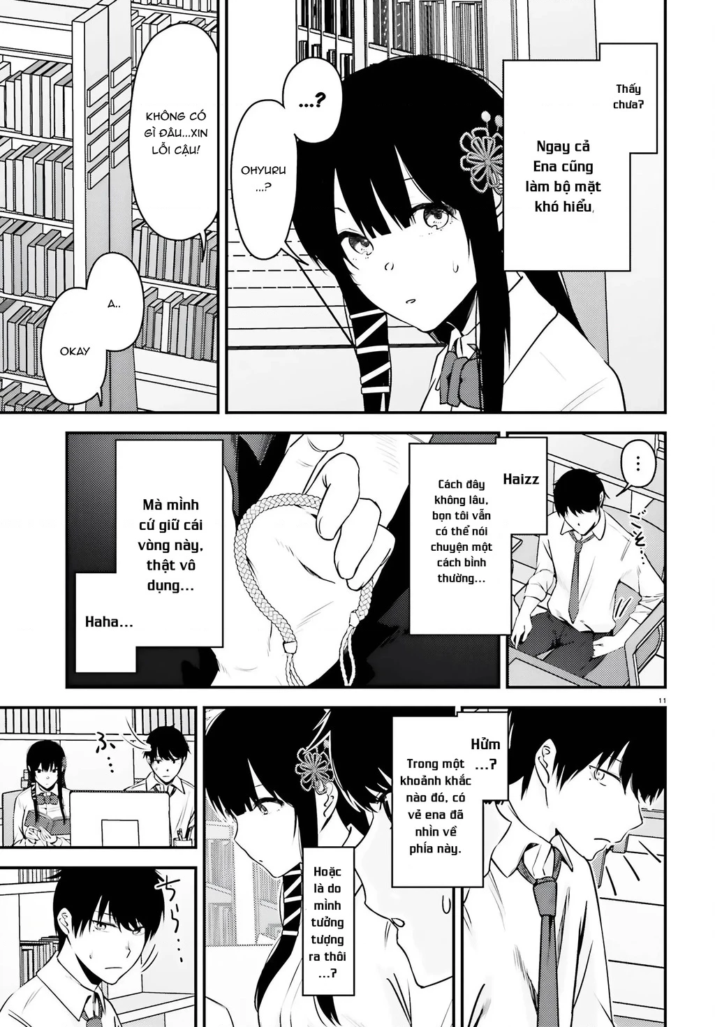 Cô nàng đẹp mã mà bạn gái tôi thích đang nhắm tới tôi Chapter 6 - 11