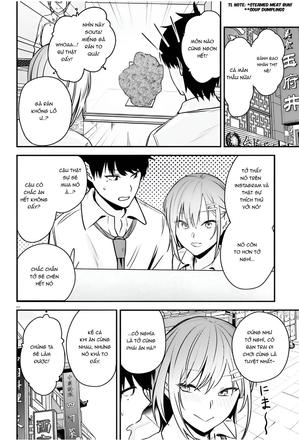 Cô nàng đẹp mã mà bạn gái tôi thích đang nhắm tới tôi Chapter 7 - 2