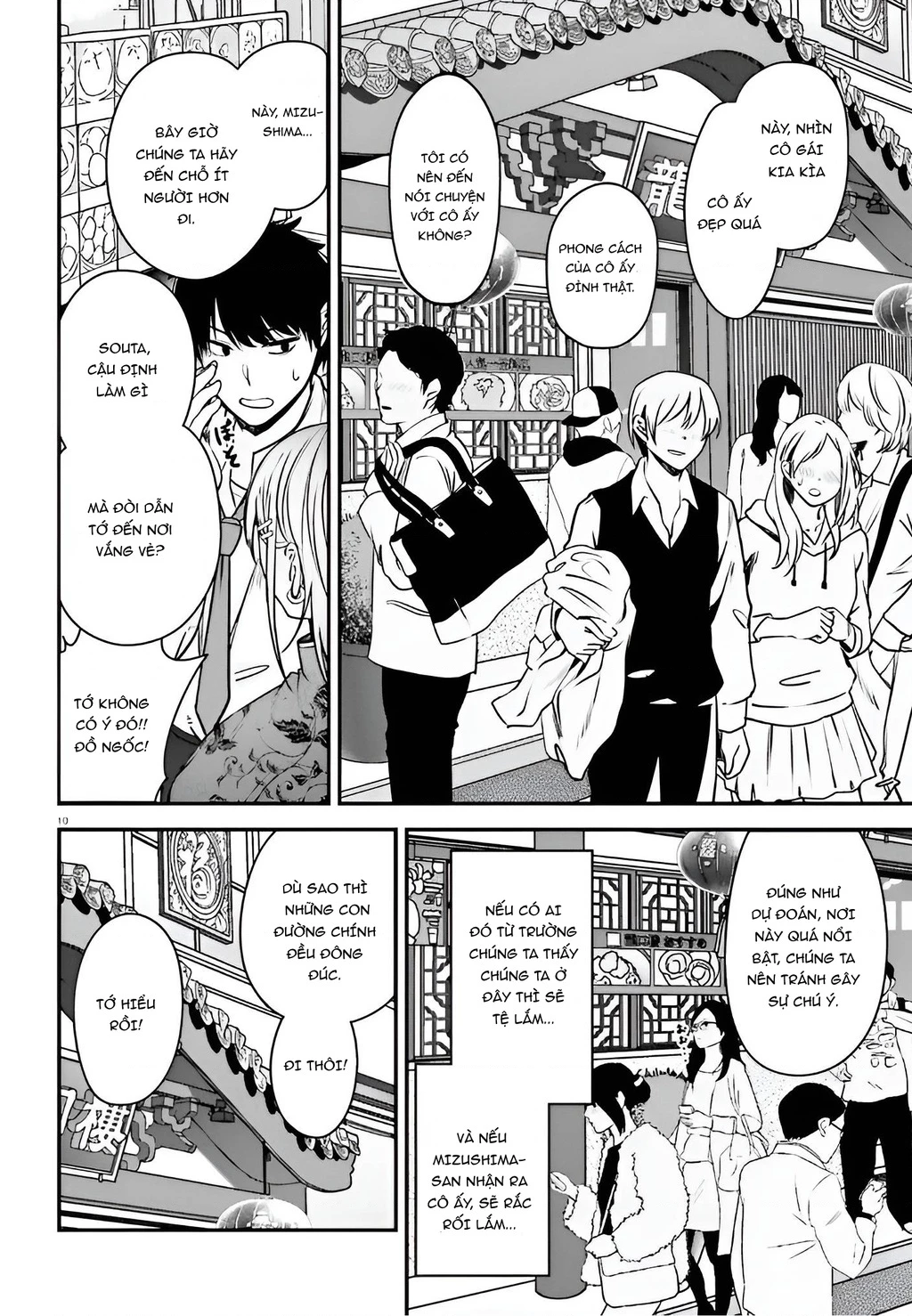 Cô nàng đẹp mã mà bạn gái tôi thích đang nhắm tới tôi Chapter 7 - 10