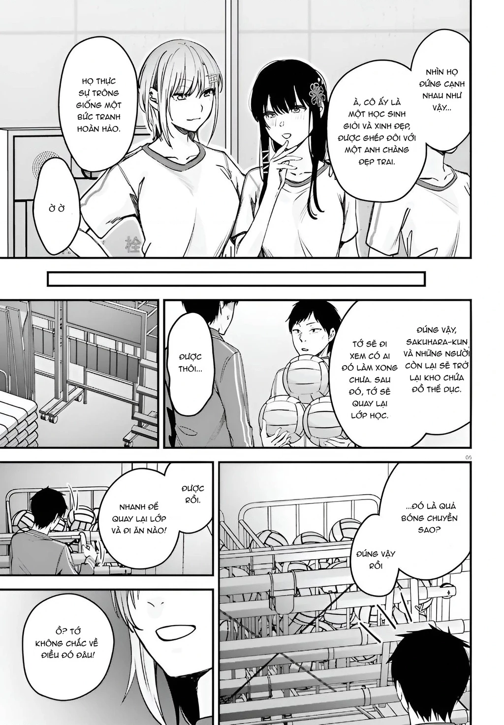 Cô nàng đẹp mã mà bạn gái tôi thích đang nhắm tới tôi Chapter 8 - 5